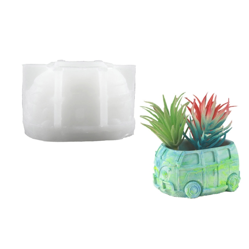 3D 자동차 다육 식물 화분 송진 실리콘 몰드, 귀여운 - 3D Printing Pot 리뷰 및 가격