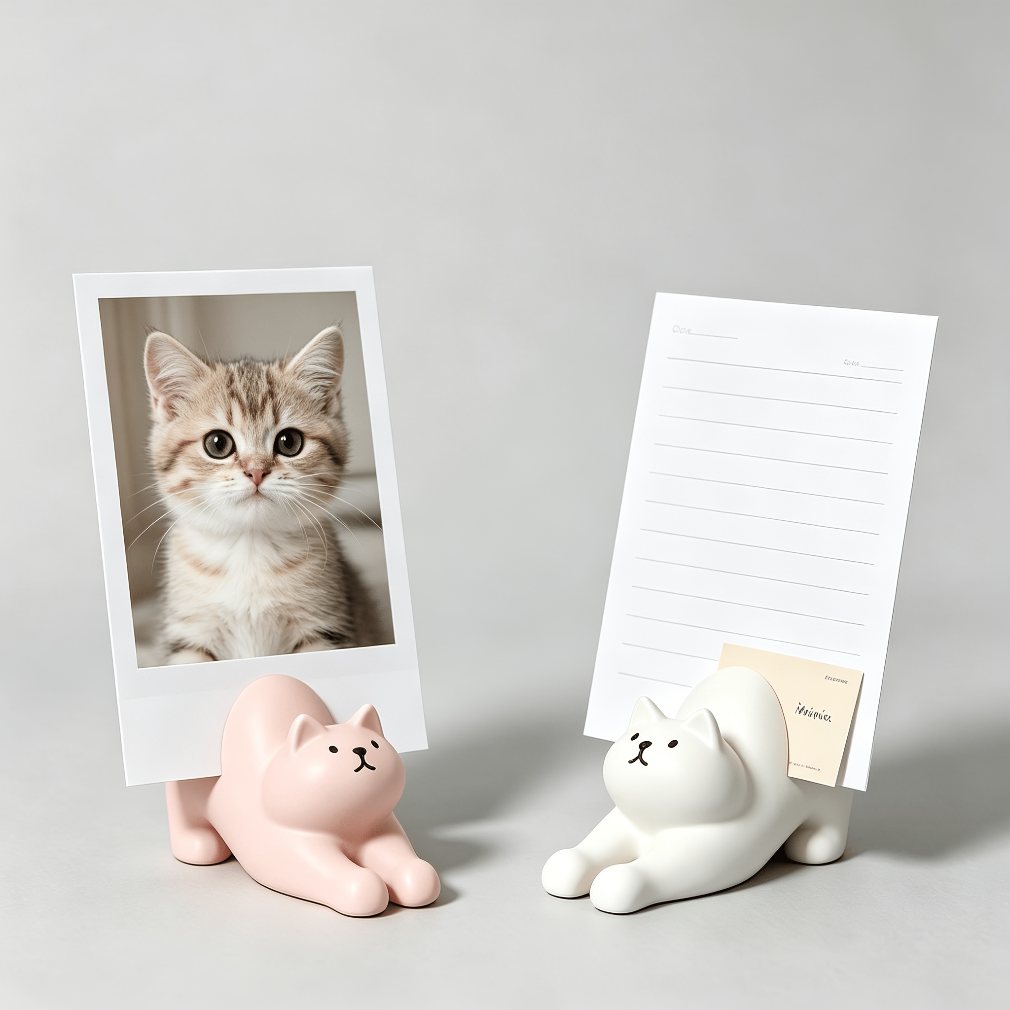다기능 귀여운 고양이 스티커 메모 홀더 게으른 고양이  - 3D Printing Card 리뷰 및 가격